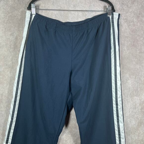 Nike Track Pants Womens Size XL 16-18 Blue Drawstring Athleisure Running Pockets - Picture 2 of 14